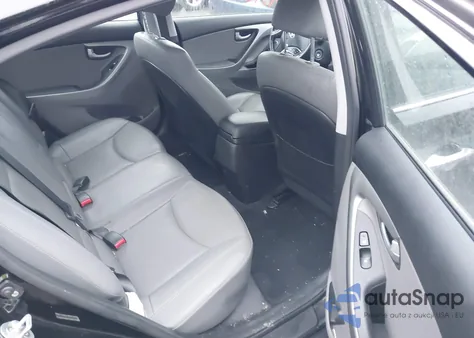 2014 Hyundai Elantra Limited from USA, damaged, VIN KMHDH4AE3EU122861